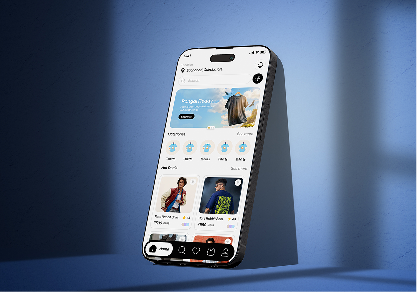 UI/UX design project